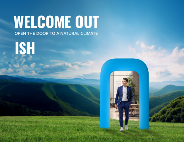 Clivet at ISH 2025: Welcome Out, open the door to a natural climate