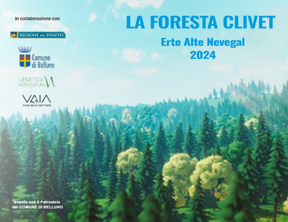 We planted the first tree of the ‘Clivet Forest’ on the Alpe del Nevegal (Erte Alte).