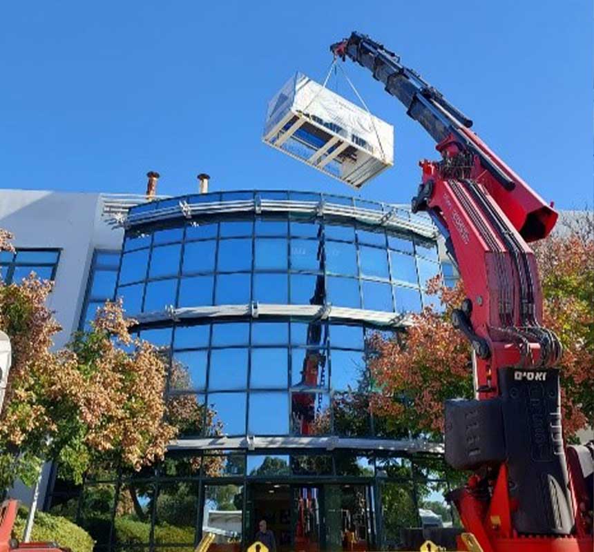 Ugrađene jedinice Clivet na Hebrejskom sveučilištu u Jeruzalemu