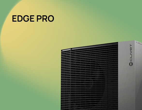 EDGE PRO by Clivet, Učinkovitost, održivost i dizajn: EDGE PRO, nova monoblok dizalica topline